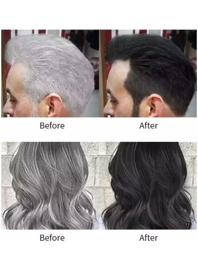 ابل  كريم صبغة شعر أسود خالي من الأمونيا برائحة التفاح، 1000 مل - Image 5